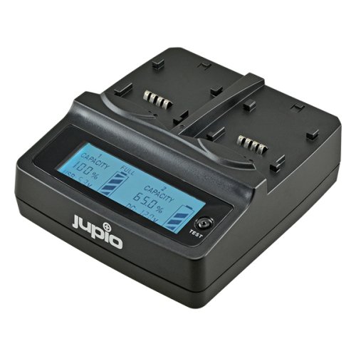Jupio duální nabíječka Duo Charger pro Li-Ion, univerzální (při použití redukcí) Jupio duální nabíječka Duo Charger pro Li-Ion, univerzální (při použití redukcí)