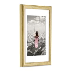 Plastový rámeček Hama SWING, přírodní, 10x15 cm
