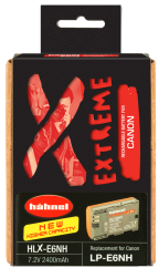 Hähnel EXTREME Li-Ion HLX-E6NH - Canon LP-E6NH - 2000mAh, 7,2V, 14,4Wh