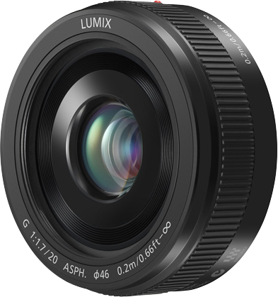 Panasonic Lumix G 20mm f/1,7 II ASPH černý (H-H020AE-K)