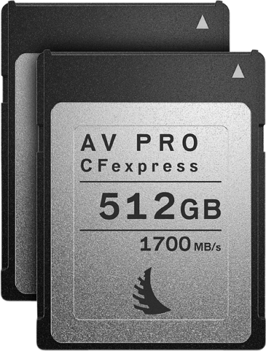 Angelbird CFexpress AV PRO (Match Pack Nikon D6) (R1700) 512GB | 2 PACK Angelbird CFexpress AV PRO (Match Pack Nikon D6) (R1700) 512GB | 2 PACK