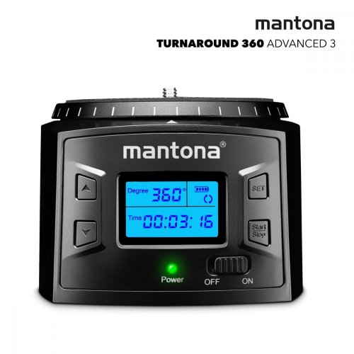 Mantona Turnaround 360 Advanced 3 Electric Panning Head