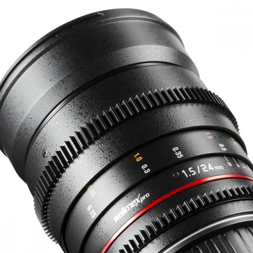 Walimex pro 24mm T1,5 Video DSLR objektiv pro Nikon F