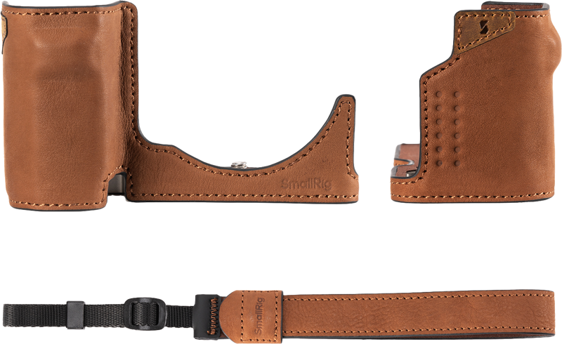 SmallRig 4889 Leather Case Kit for Sony ZV-E10 II Brown