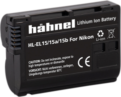Hähnel HL-EL15, Nikon EN-EL15, 7V, 11.6Wh, 1650mAh,