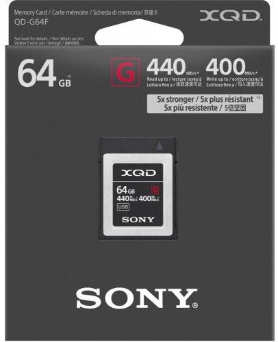 Sony XQD G 64GB, QDG64F