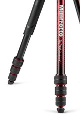 Manfrotto MKBFRTA4RD-BH Set stativu BeFree Advanced s kulovou hlavou (červený)