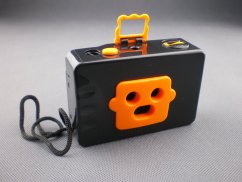 Lomo fotoaparát 3x černo oranžový (LM3c)