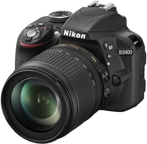Nikon D3400 + AF-P 18-55 VR + 70-300 VR