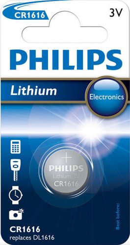 Philips batérie CR1616 - 1ks