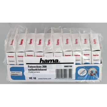 Hama fotorůžky samolepicí, transparentní, 200 ks