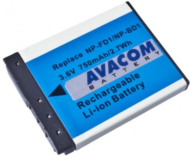 Avacom ekvivalent Sony NP-BD1/NP-FD1