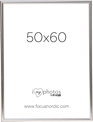 Focus Can-Can Shiny Silver 50x60