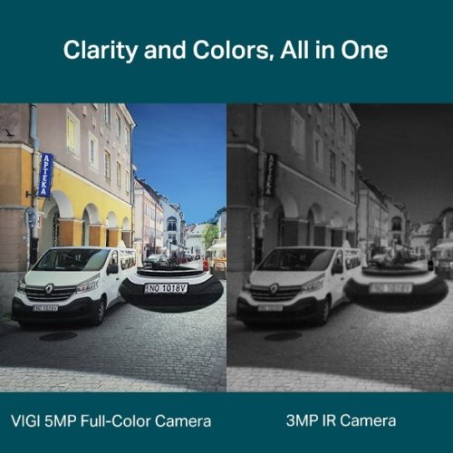 Kamera TP-Link VIGI C250(2.8mm) 5MPx, venkovní, IP Dome, 30m osvětlení