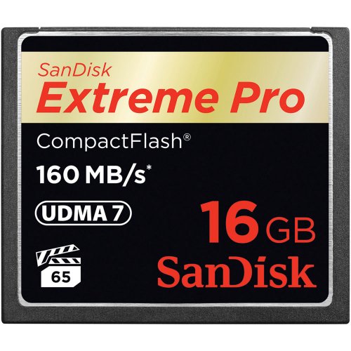 SanDisk Extreme Pro CF 16GB 160 MB/s VPG 65, UDMA 7