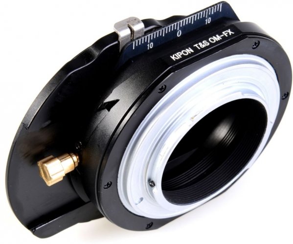 Kipon Tilt-Shift Adapter von Olympus OM Objektive auf Fuji X Kamera