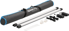 Nanlite Pavotube II 30C LED RGBWW Tube Light 2 Light Kit