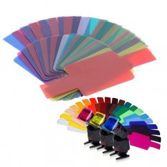 forDSLR 20 Stücks Farbfilter für Farbkorrekturen und Effekte