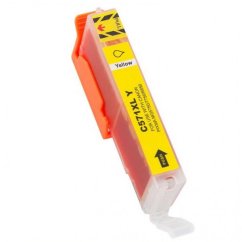 Inkoust CLI-571Y XL kompatibilní se žlutou barvou pro Canon (13 ml)