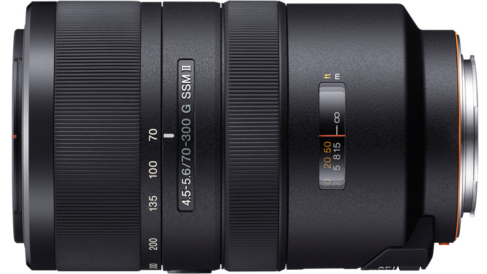 Sony 70-300mm f/4.5-5.6 G SSM II (SAL70300G2) Lens