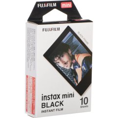 Fujifilm INSTAX mini FILM černý rámeček 10 ks fotek