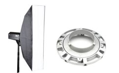 Forgatható strip softbox 35×140 cm Bowens (SB35140B)