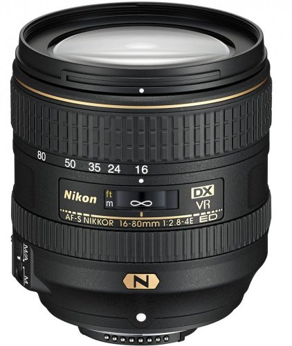 Nikon AF-S DX Nikkor 16-80mm f/2.8-4E ED VR Lens