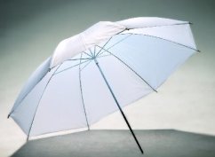 Studiový fotografický difuzní deštník 92cm bílý (D92B)