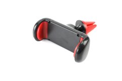 Držák na mobilní telefon univerzální, do ventilace červený (AU1R)