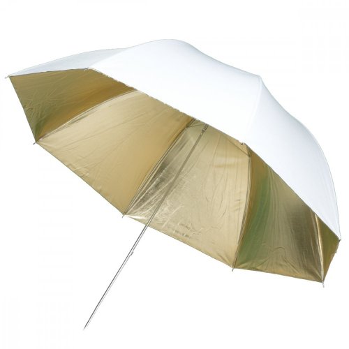 Walimex odrazný deštník 123cm zlatý