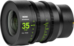NiSi Cine Lens Athena Prime 35mm T1.9 E-Mount (Without Drop-in Filter)