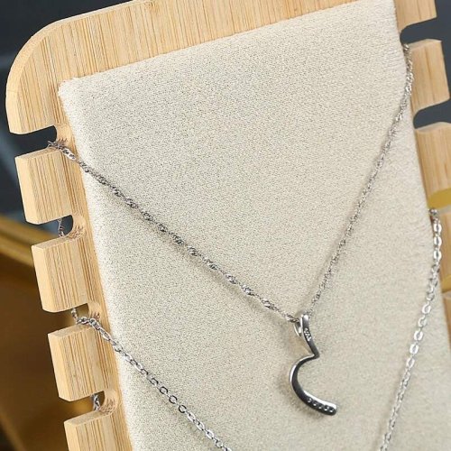 Dekolt, stojánek, stojan na šperky výška 26cm bílý (DRD5B)