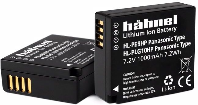 Hähnel HL-PLG10HP Replacement for Panasonic DMW-BLG10E, 1000mah