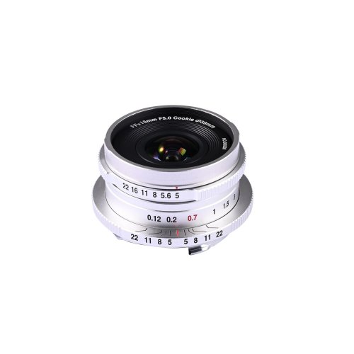 LAOWA 15mm f/5 Cookie FF für Leica M, strieborný