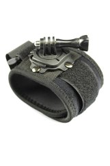 360° otočný držák s páskem na ruku pro GoPro Hero kamery (GP130)