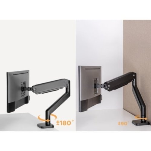 Brateck LDT60-C012 HEAVY DUTY stolní držák monitoru pro 1 monitor, černý