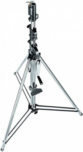 Manfrotto 087NWB, Wind Up Photo Stand 3-section with Geared Colu