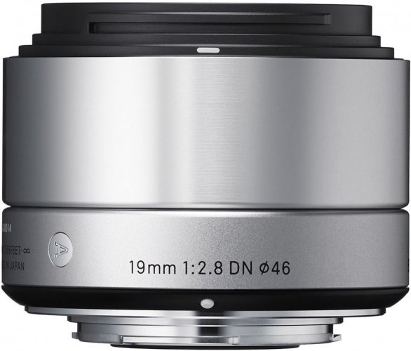 Sigma 19mm f/2.8 DN Art Silver Lens for MFT
