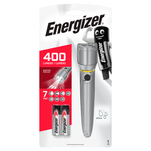 Energizer Vision HD Metal 2AA - 400 Lumens