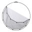 Lastolite HaloCompact Plus odrazná plocha 98cm s rámem stříbrná/bílá