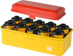 Kodak Film Case 120/135 (large) red/yellow