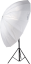 Nanlite U-180ST mělký deštník průhledný stříbrný 180cm