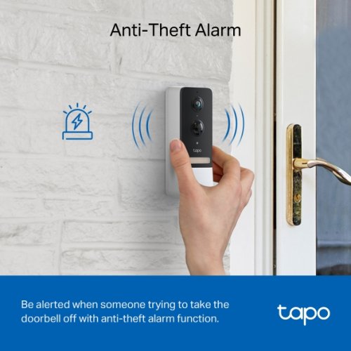 Chytrý zvonek TP-Link Tapo D230S1 IoT, 5MPx, baterie, sada s Tapo H200 Chytrý zvonek TP-Link Tapo D230S1 IoT, 5MPx, baterie, sada s Tapo H200