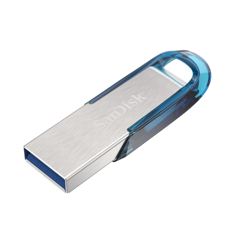 SanDisk Ultra Flair USB 3.0 128GB modrá