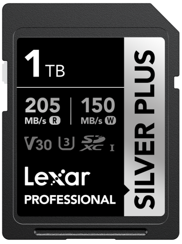 Lexar SDXC Professional SILVER Plus 1066x UHS-I/U3/A2/4K R205/W150 (V30) 1TB