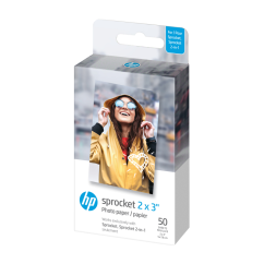 HP Sprocket Zink Paper Luna 50-Pack 2X3"