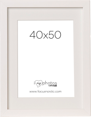 Focus Vivaldi White 40x50
