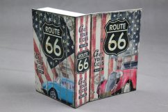 Széf, könyv Route 66 180x120x60mm (K-66S)