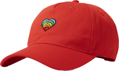 Polaroid Cap Go Red