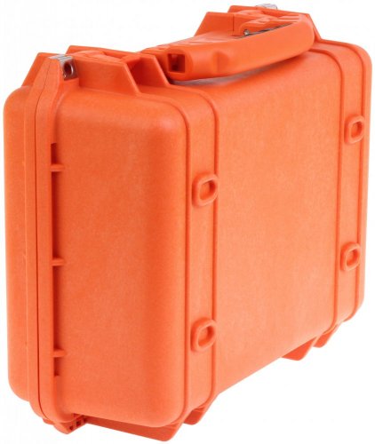 Peli™ Case 1450 Koffer ohne Schaumstoff (Orange)